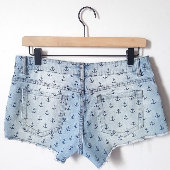 Summer Blue Denim Shorts - Picture 2 of 4